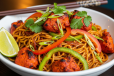 Chicken Tikka Schezwan Noodles