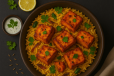 Paneer Tikka Dum Biryani