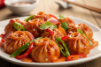 Cheese and Potato Chilly Momo – 10 pcs