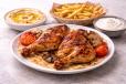 Half BBQ Charcoal Grilled Chicken