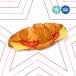 Cheddar and Tomato Hot Croissant