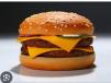 double chicken burger