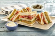 Vegetable club Sandwich