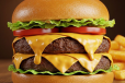 Beef Double Burger