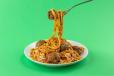 Beef Meatballs Spaghetti