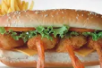 Butter Fly Prawns Combo Sandwich