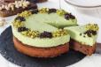 Mousse Cake Pistachio, Slice