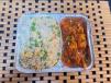 Chicken Fried Rice With Chicken Manchurian