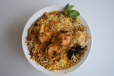 Prawns Biriyani And Nadan Chicken Fry Combo