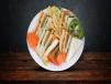 Vegetable Club Sandwich
