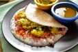 Onion Ghee Podi Dosa