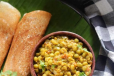 Green Peas Masala Dosa