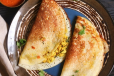 Paneer Mutter Masala Dosa