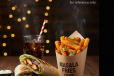 Choice Of Wrap And Masala Fries (Portion)