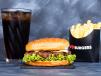 Bison Beef Burger Meal
