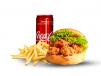 Dynmaite Shrimp Burger Meal