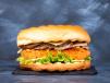 Mushroom Chicken Burger