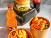 Love Burger With 2 Dynmaite Side Orders Meal