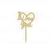 I Love You Heart Shape Gold