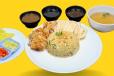 Garlic Rice Chicken Hainanese