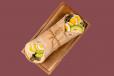 Egg, Avo And Hummus Wrap