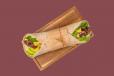 Portobello, Artichoke And Pesto Hummus Wrap