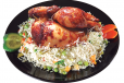 Grill Chicken with Rice