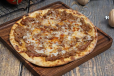Oven Beef Shawarma Manakish With Cheese