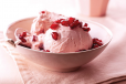 Pomegranate Seeds With Ice Cream Juice