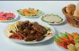 Grilled sausage dish