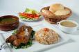 Half Duck with vegetables