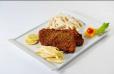 Meat Scalloped Pane Plate