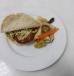Stuffed falafel sandwich