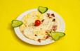Egg dish with pastrami