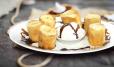 Banana Spring Rolls With Ice Cream