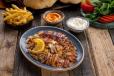 طبق شاورما دجاج / CHICKEN SHAWARMA PLATE
