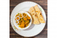 Chapathi with Chicken Masala