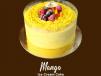 Mango Ice Cream Cake