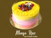Mango Rose Ice Crem Cake