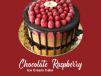 Chocolate Raspberry Ice Cream Cake