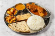 Chicken Rice Thali