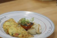 Omelette Roti Thali