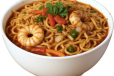 Schezwan Prawns Noodles