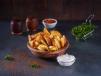 Crispy Seasoned Potato Wedges - Large