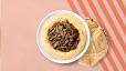 Hummus with Meat Shawarma