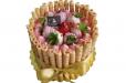 Strawberry Wafer Delight Cake