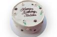 White Floral Cake-500grams