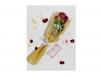 5 Baby Roses With Custom Card