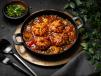 Schezwan Veg Gravy Momos