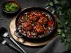 Chilli Style Veg Gravy Momos